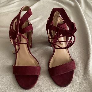 Burgundy Heels